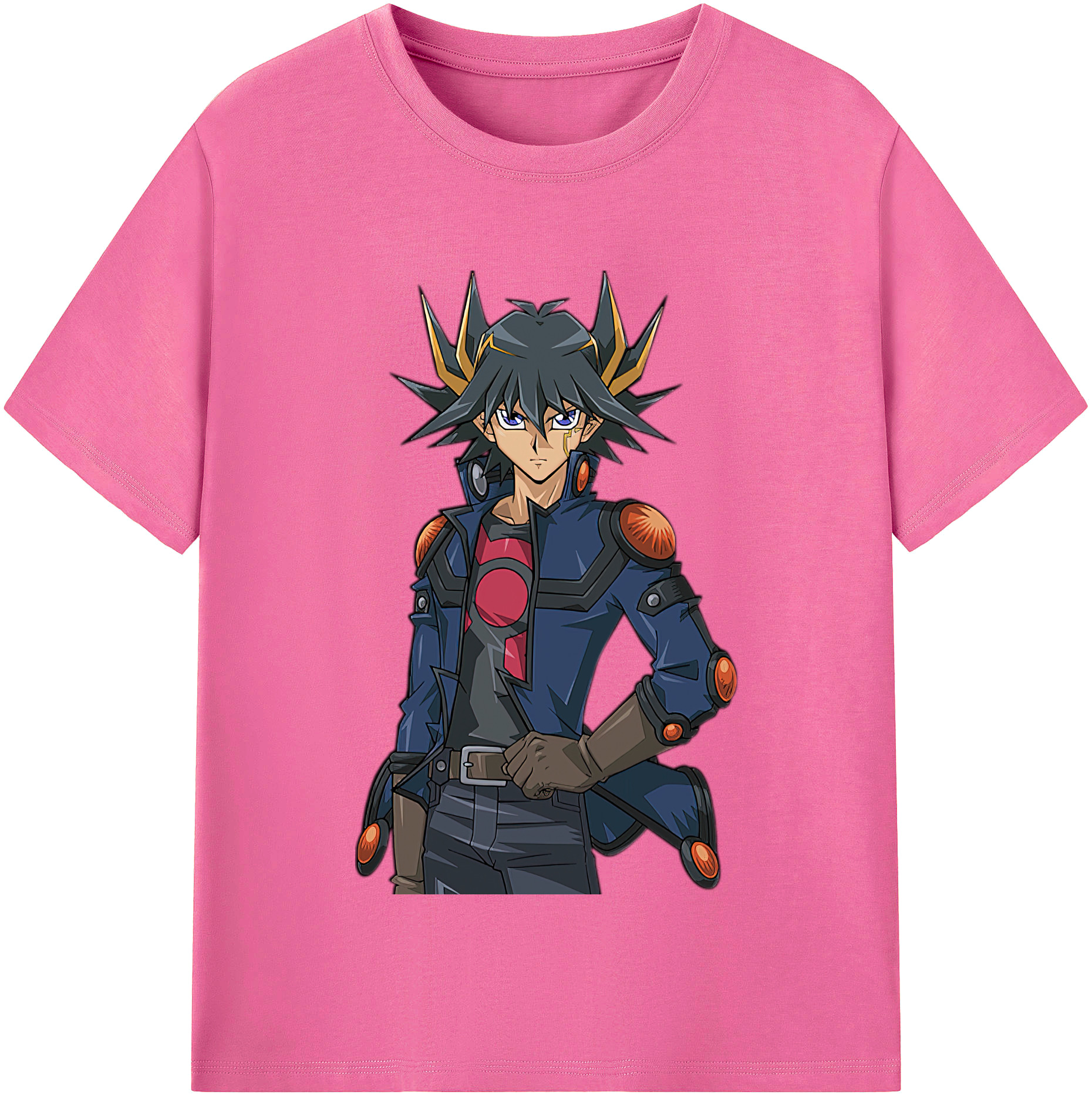 （画像用） 遊☆戯☆王 Yu-Gi-Oh! レディースカジュアルプリントTシャツ（綿100％）
